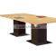 round wood modern design office meeting table