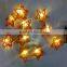 christmas lights with hand woven stars mini led lights for crafts