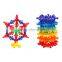 150PCS snowflake blocks kids plastic building blocks toys