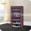 Modern apperance free standing corner shoe cabinet