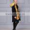 Brand fashion womens genuine fox fur lining parka with raccoon fur hood
