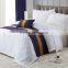Queen Size Luxury White Cotton Sheet Set-6pcs