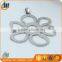 Stainless steel slippy razor blades pendant