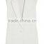 Woman jacket summer fashion sleeveless chiffon official jacket for women YA15030
