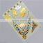 popular sale fashionable glitter metallic temporary tattoo gold tattoo