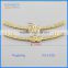 fasionable decorative side clip with diamond for purse metel bag parts wholesale