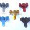 Office Pen Holder Pocket Clip TREBLE Sky Yellow Golden Color