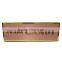 Laser engraved name plate