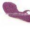 Wholesale Candy Colors PVC Flower Melissa Jelly Beach Flip Flop Women Slipper