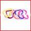 2015 fashion style silicone elastic hair band for girls