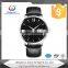 ladies brand stainless steel watches genuine leather strap