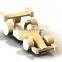 wooden racing car children toys
