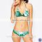 smooth fabric wholesale bikini brazilian halter neck all over print micro bikini                        
                                                Quality Choice