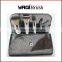 Custom makeup brush set with cosmetic bag