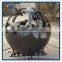 Hot-selling Outdoor Christmas Corten Steel Fire Pit Sculpture