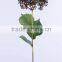 64 cm Plastic Hydrangea Spray with 4 Printed Leaves Artificial Flower