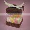 PVC clear High quality plastic folding packing box for candy