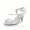 Factory Supply OEM Quality lady blue bridal shoes from China manufacturer
