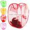 32*32*52CM folding home laundry basket dirty clothes storage basket finishing basket