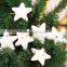 Latest Arrival Christmas tree ornaments snow star pentagram flash in many style