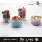 High Quality BPA Free Transparent Plastic Can for Snack Food With PP Lid
