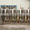 Complete polishing 10000L large stainless steel beer brewery equipment