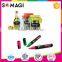 8 Pack Fluorescent colors Anti-wipe Marker pens with custom logo And Reversible 6mm Tip for Glass, Window