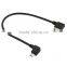 2016 hot 90 Degree Right Angle USB to micro USB cable USB Data / Charging Cable