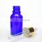 15ml Cobalt Blue European Glass Bottles