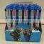 Good design 8 colors ball pen frozen elsa anna / 8 Color Ballpoint Pen / plastic ballpoint pen