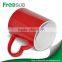 Wholesale color changing mugs love handle magic sublimation mugs printing