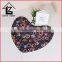 heart shaped printing mini bath rugs bathmats doormat carpet