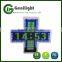 outdoor full color phamarcy led cross advertising display sign