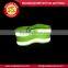 Safety high visibility reflex elastic armband