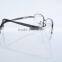 2016 New Arrived Woman Metal Optic Frames Half Rimless 8834