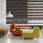 zebra roller shade dual sheer curtain