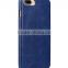 Newly Flip Cover phone case Blue PU Leather Case for Apple iPhone 7 Plus(5.5")