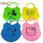 Silicone Baby Apron Good Quality Made in China Fancy Baby Dress Cartoon Frock Design for Baby Girl