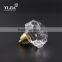 factory crystal knob wholesale high quality glass handle for cabinets