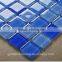 Sea Blue crystal glass mosaic tile with good quality