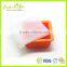 High Quality 4 Cavities Square Silicone Ice Cube Tray with Lid, Baby Food Storage Box,Freezer Tray