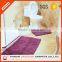 100% polyester microfiber customised chenille bathroom rug set
