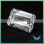 Wholesale 7*9mm 2ct super white colorless emerald cut china synthetic moissanite diamond for ring