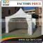 tension canopy tent with clear windows for outdoor small events