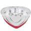 Valentine's Day Durable Packaging Heart Shaped Foil Bake Pan