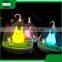 plastic decorative cartoon portable hanging usb rechargeable led study reading desk table night light lamp