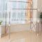 vivinature new design double pole clothes rack and blanket rack with heavy loading