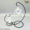 Hebei Factory Clear Glass Candle Holder Hanging Ball