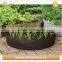 Felt fabric large plant pot black fabric large garden pots