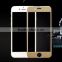 New style 3D carbon fiber full tempered glass screen protective film for iphone 6/plus, glass protective film